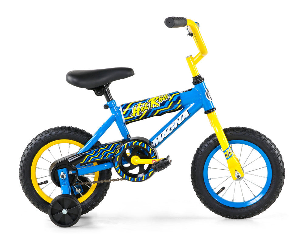Magna Hot Rod 12 Inch Kids Bike - Blue