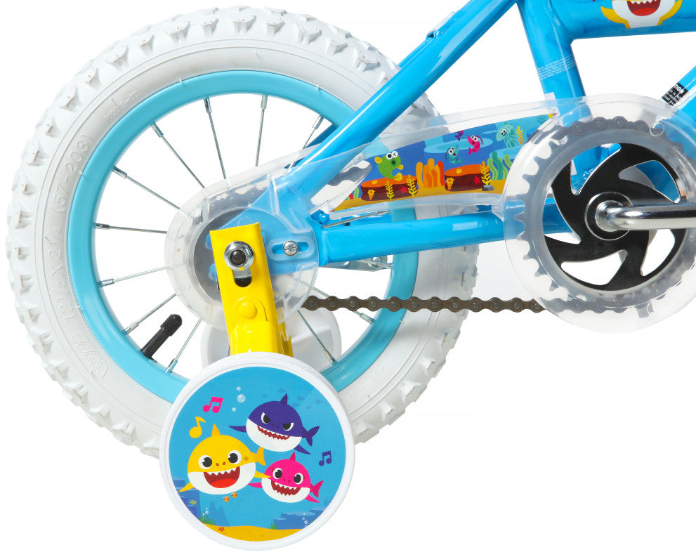 Baby Shark 12 Inch Kids Bike - Blue