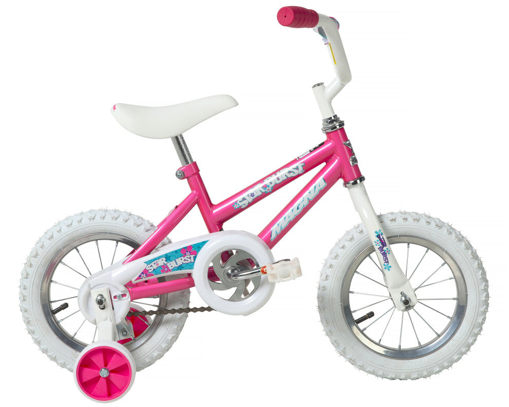 Magna Star Burst 12 Inch Kids Bike - Pink