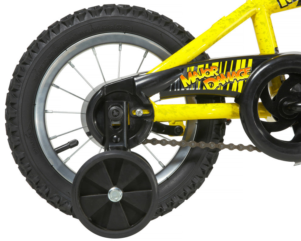 Magna Major Damage 12 Inch Kids Bike - Yellow
