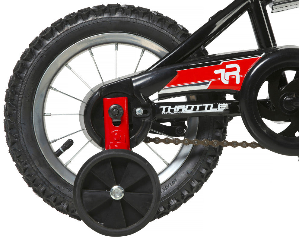 Magna Throttle 12 Inch Kids Bike - Black