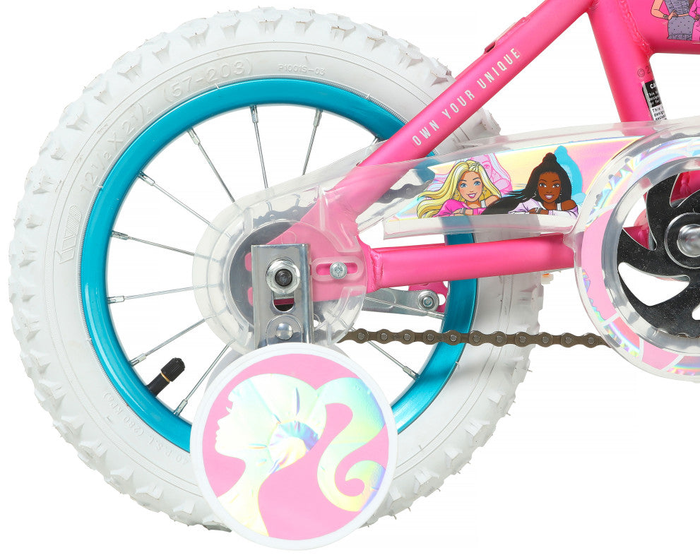 Barbie 12 Inch Kids Bike - Pink