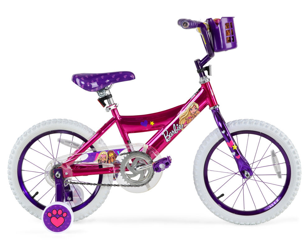 Barbie 16 Inch Kids Bike - Dark Pink