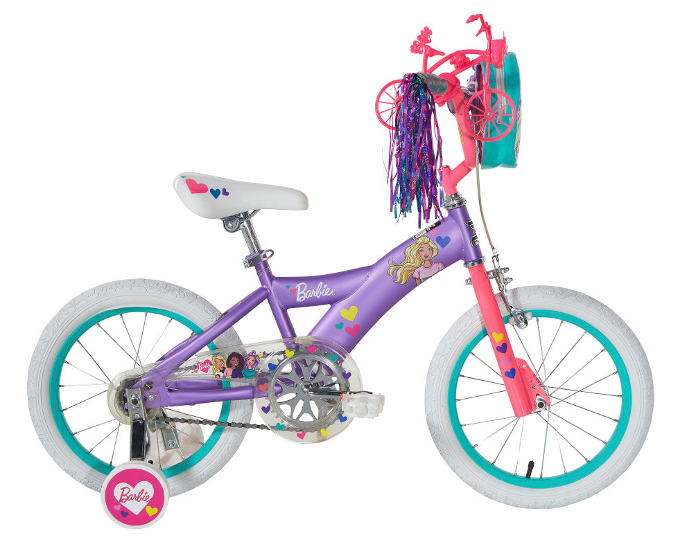 Barbie 16 Inch Kids Bike - Light Purple