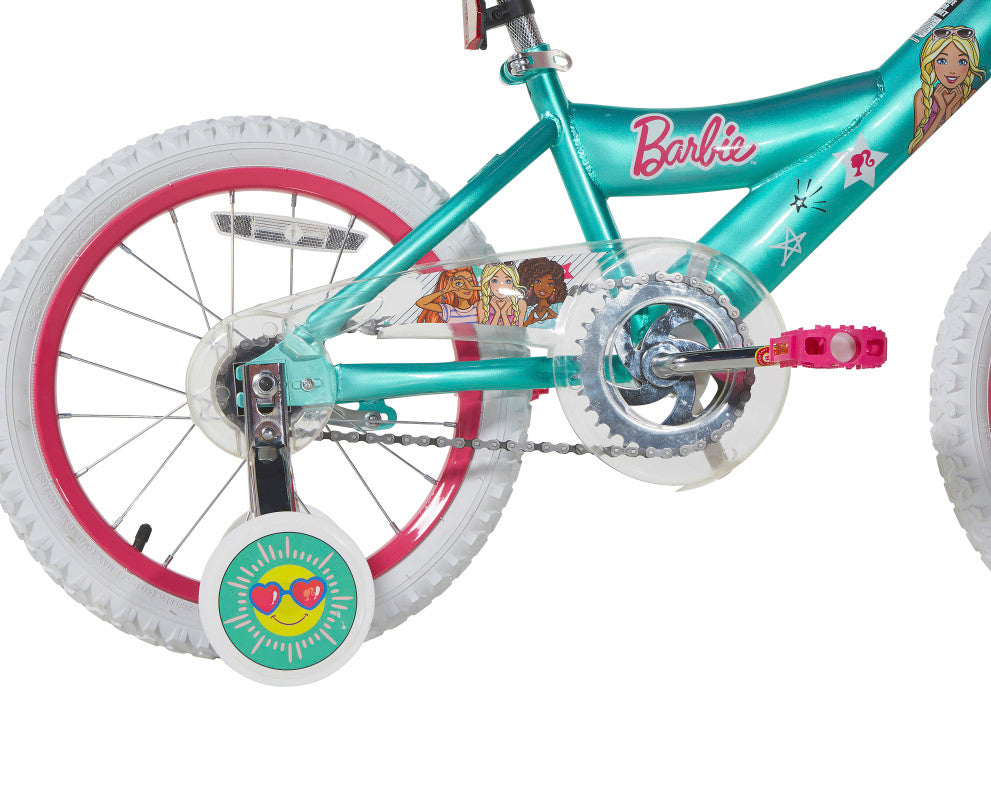 Barbie 16 Inch Kids Bike - Teal