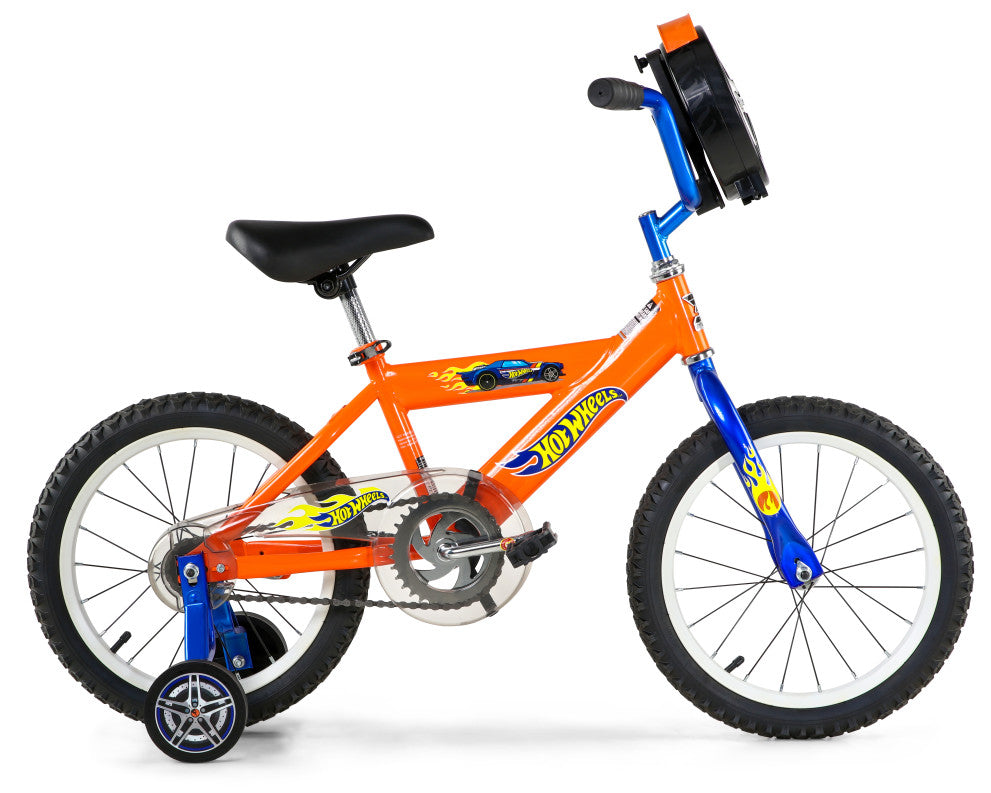 Hot Wheels 16 Inch Kids Bike Orange