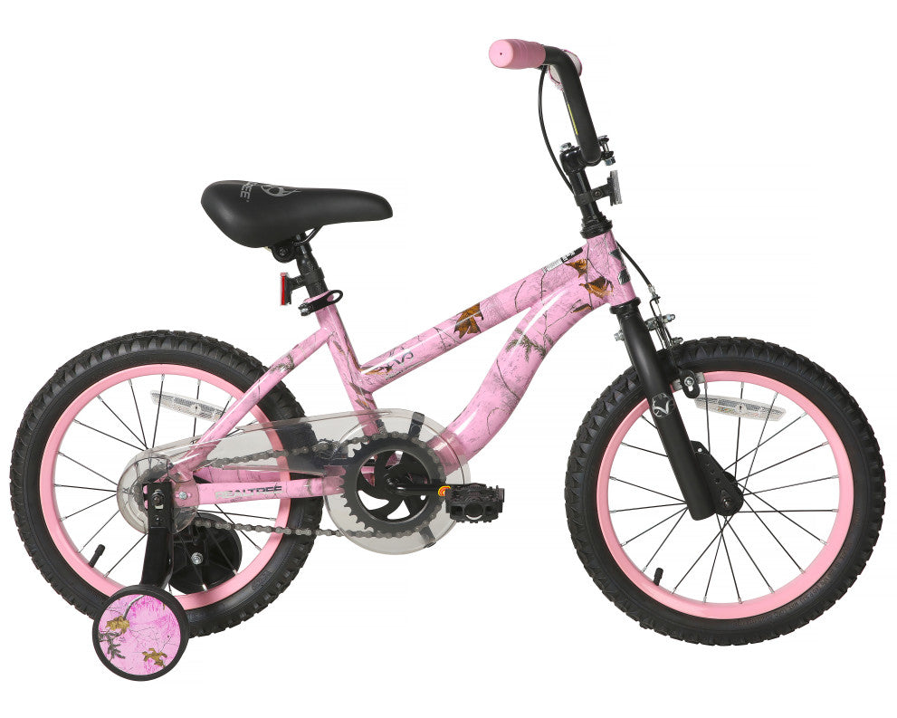 Realtree 16 Inch Kids Bike - Pink