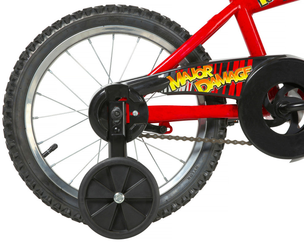Magna Major Damage 16 Inch Kids Bike - Red