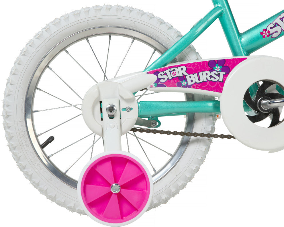Magna Star Burst 16 Inch Kids Bike - Teal