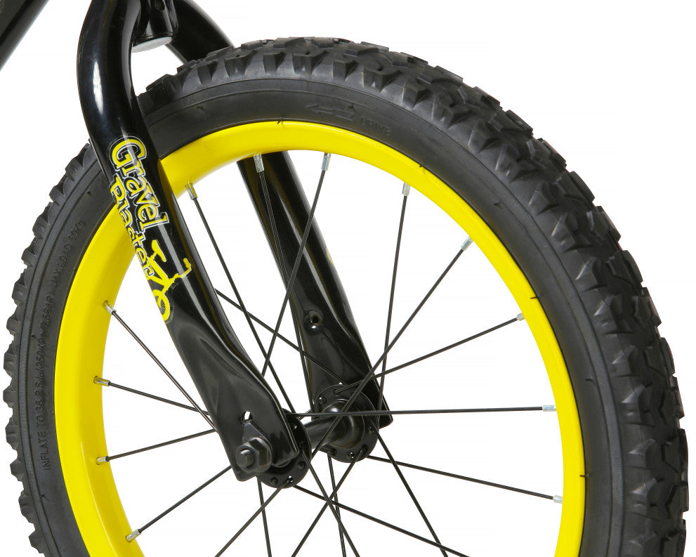 Magna Gravel Blaster 16 Inch Kids Bike - Yellow