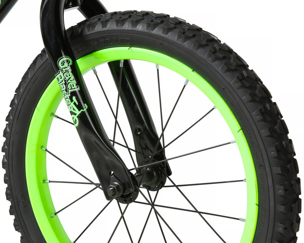 Magna Gravel Blaster 16 Inch Kids Bike - Green