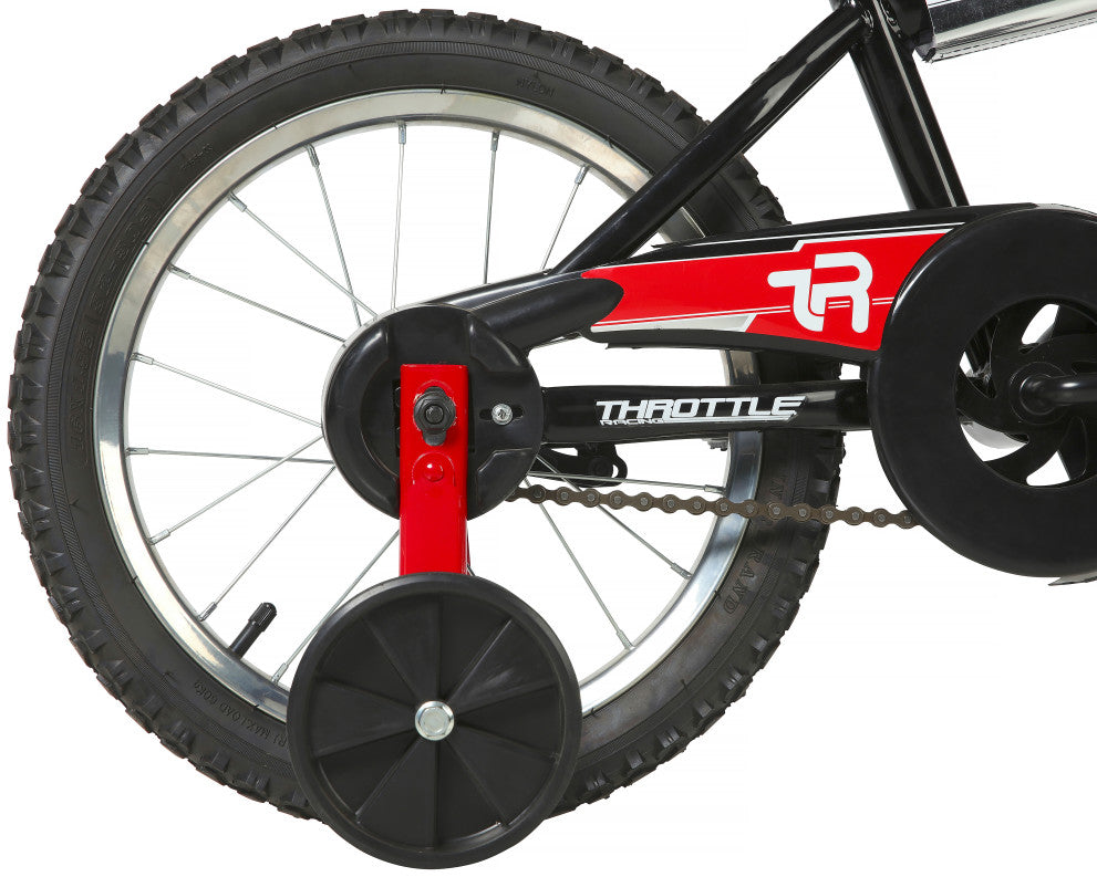 Magna Throttle 16 Inch Kids Bike - Black