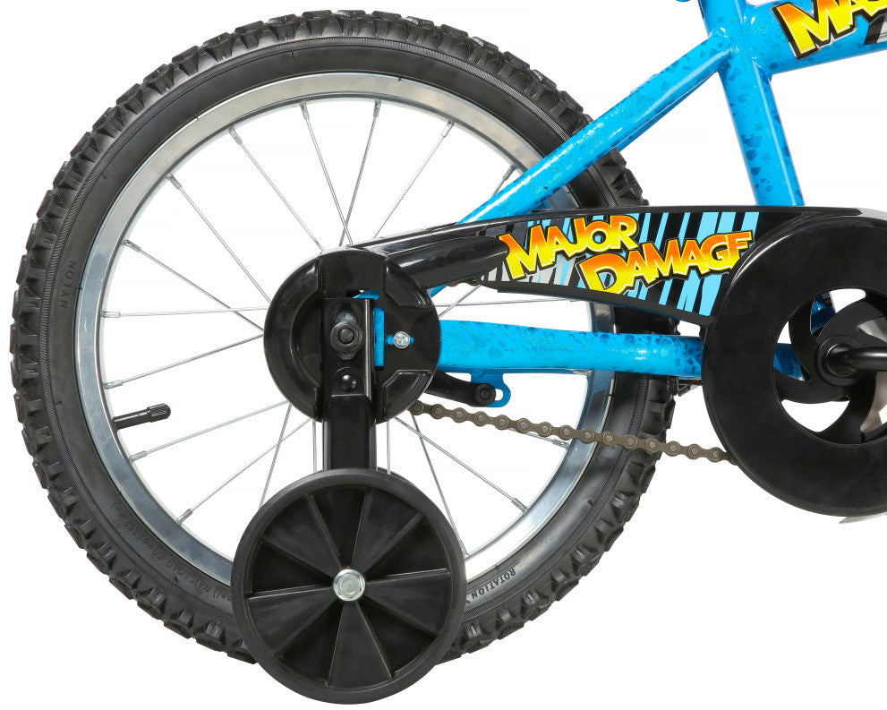 Magna Major Damage 16 Inch Kids Bike - Blue
