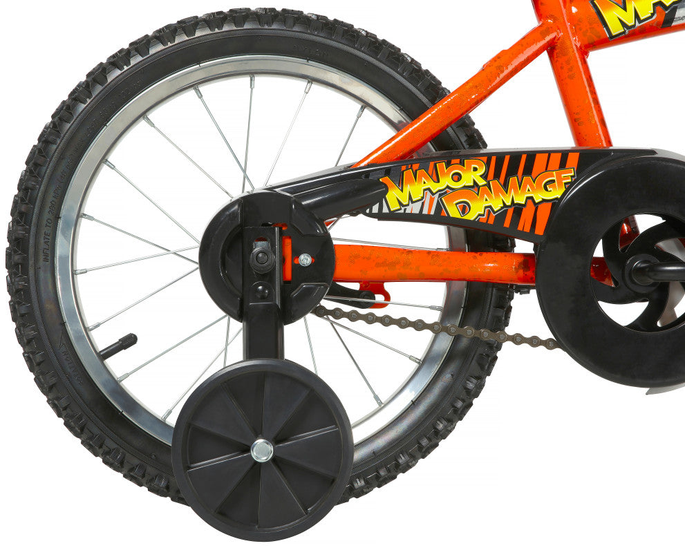 Magna Major Damage 16 Inch Kids Bike - Orange