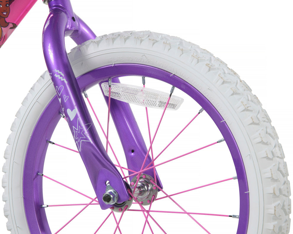 Barbie 16 Inch Kids Bike - Dark Pink