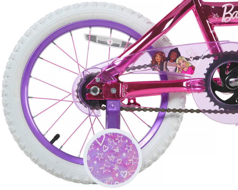 Barbie 16 Inch Kids Bike - Dark Pink