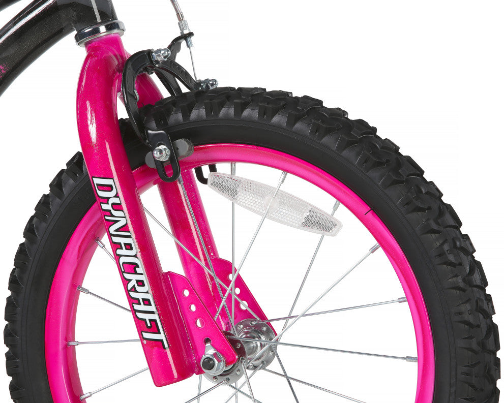 Dynacraft Trouble Maker 16 Inch Kids Bike - Black