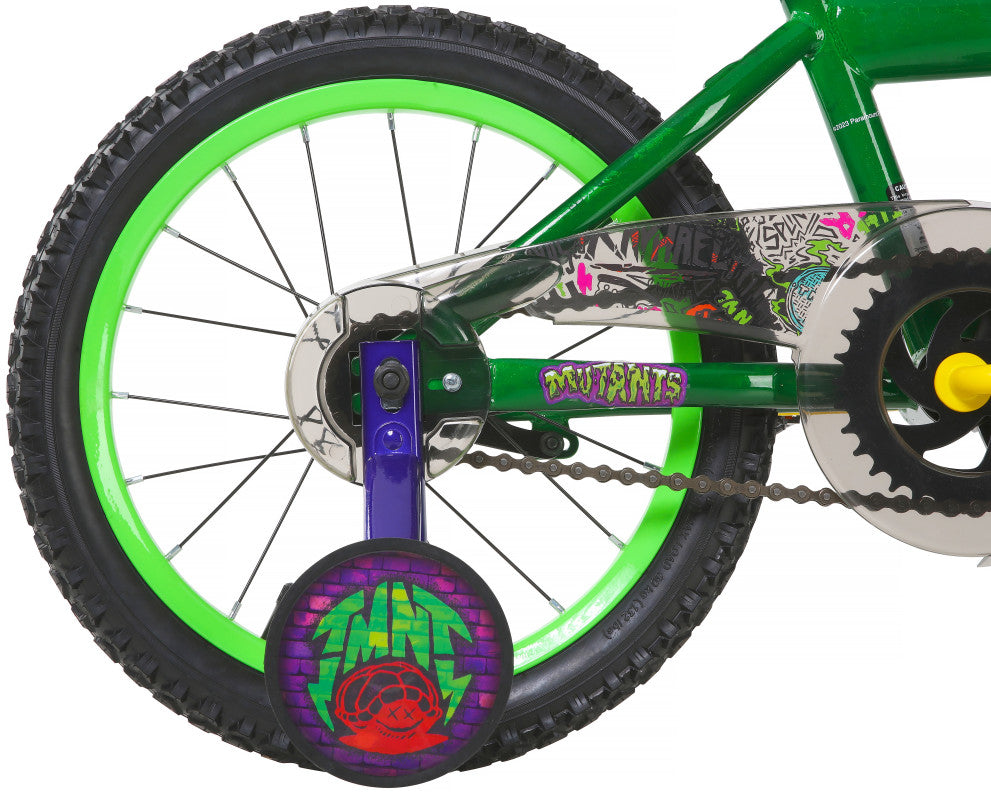 Teenage Mutant Ninja Turtles 16 Inch Kids Bike - Dark Green