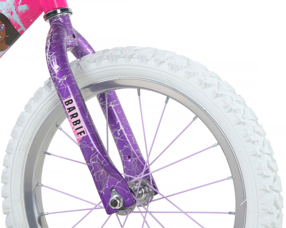 Barbie 16 Inch Kids Bike - Pink