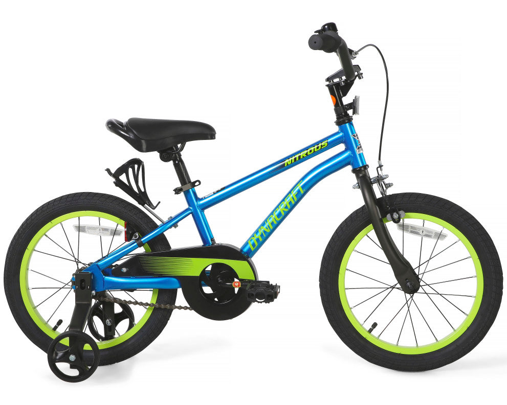 Dynacraft Nitrous 16 Inch Kids Bike - Blue