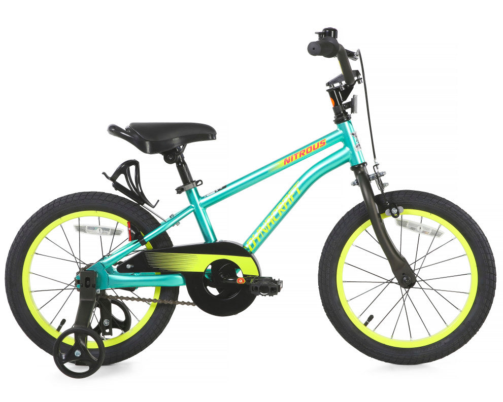 Dynacraft Nitrous 16 Inch Kids Bike - Teal