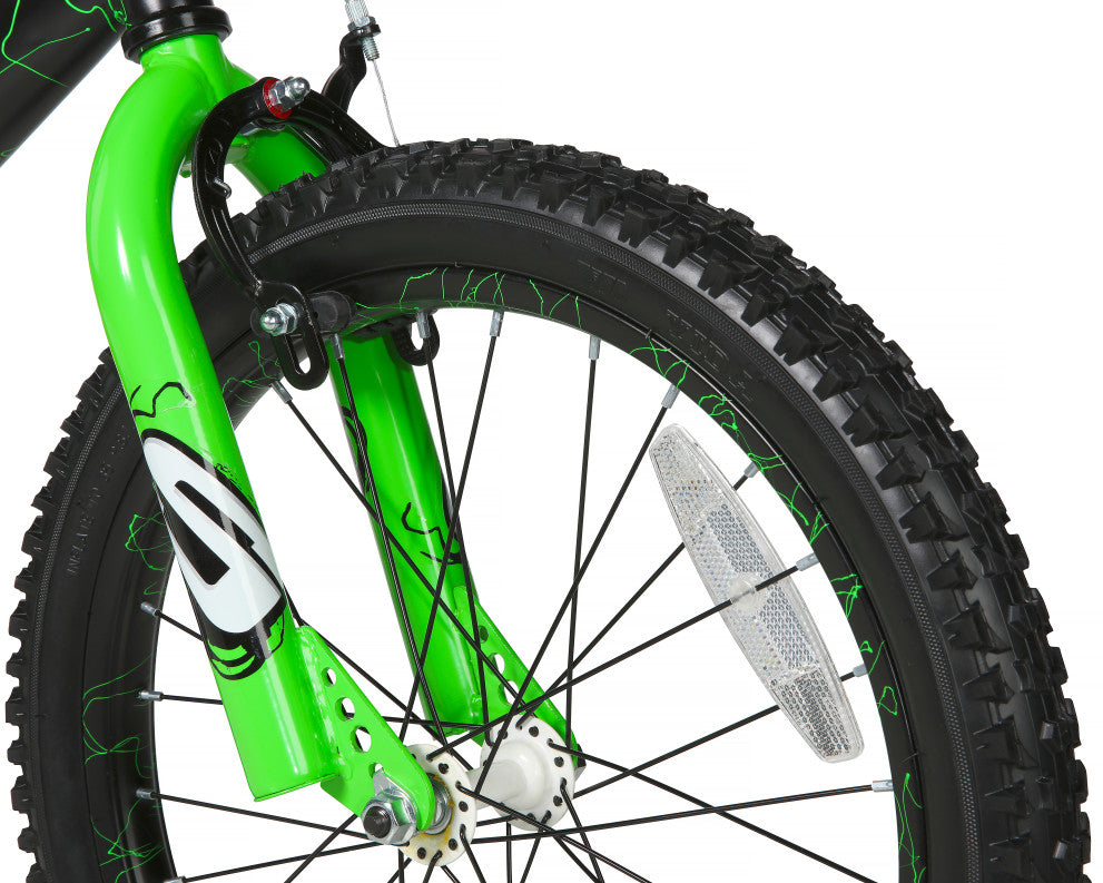 Dynacraft Surge 18 Inch Kids Bike - Green