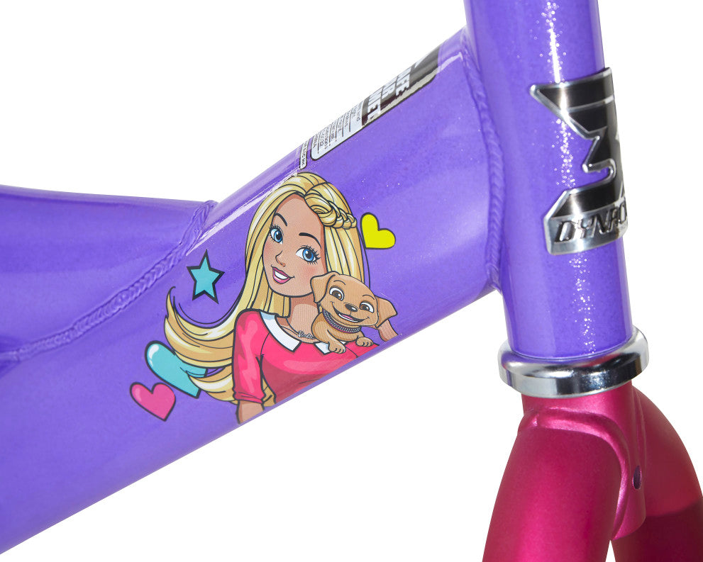 Barbie 18 Inch Kids Bike - Purple