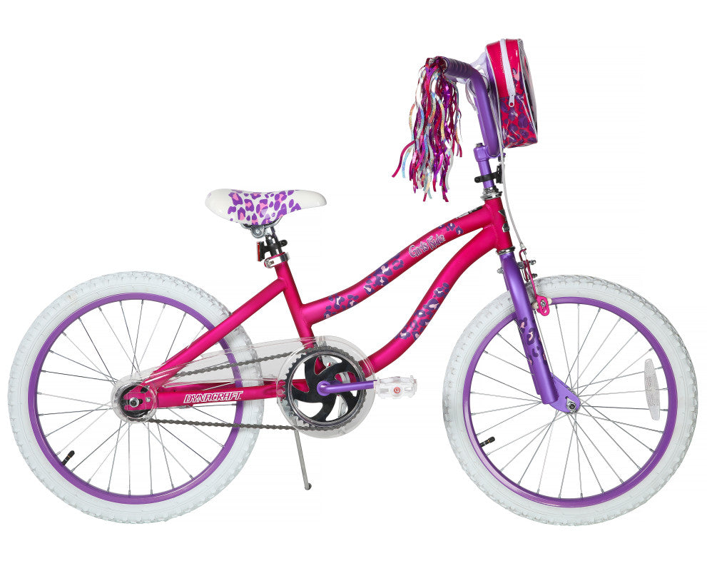 Dynacraft Girls Rule 20 Inch Kids Bike - Pink