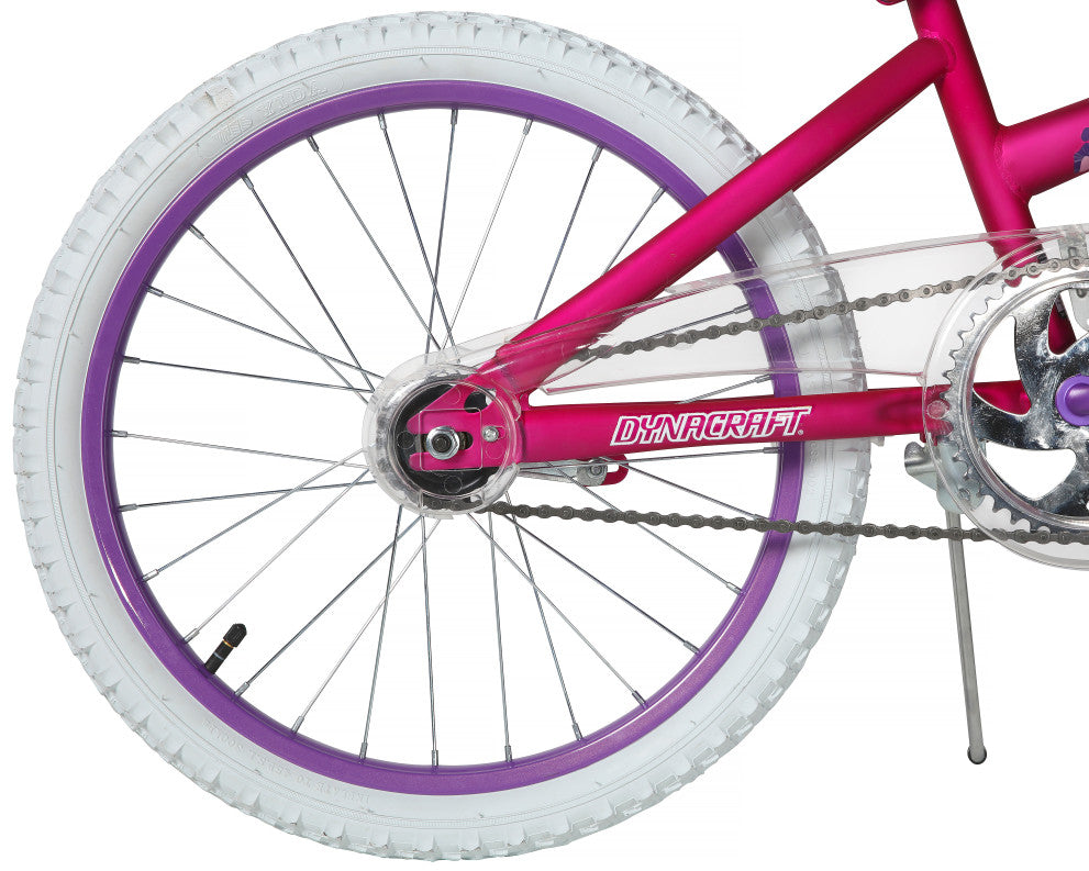 Dynacraft Girls Rule 20 Inch Kids Bike - Pink