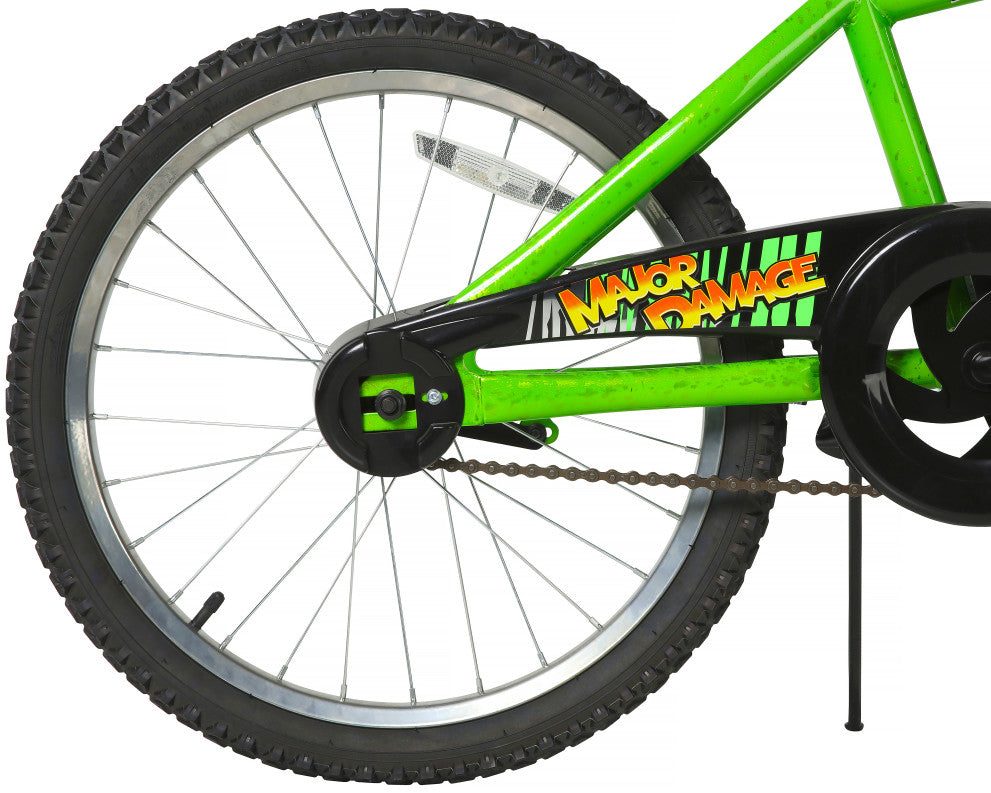 Magna Major Damage 20 Inch Kids Bike - Neon Green