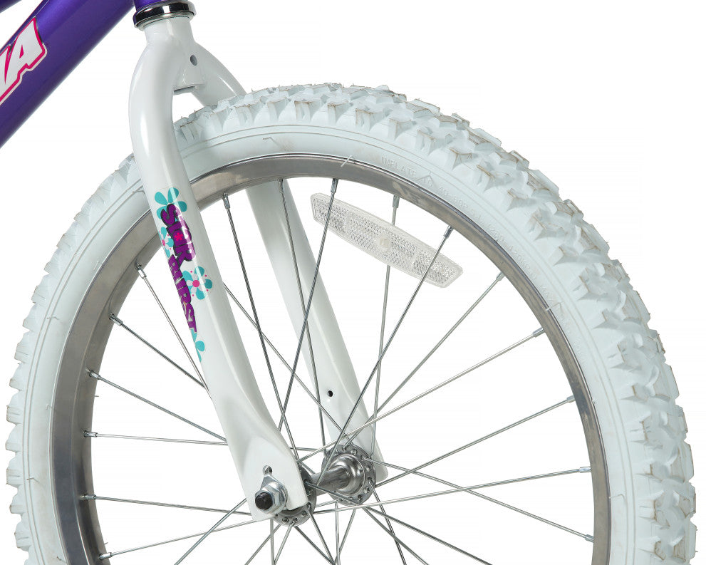 Magna Star Burst 20 Inch Kids Bike - Purple