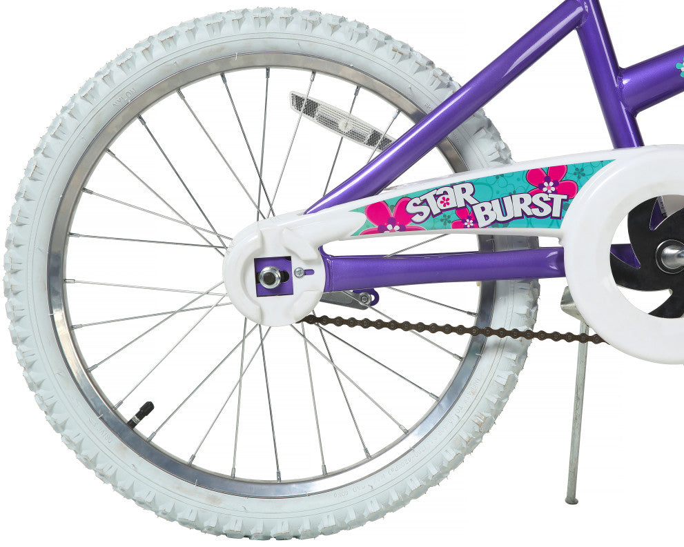 Magna Star Burst 20 Inch Kids Bike - Purple