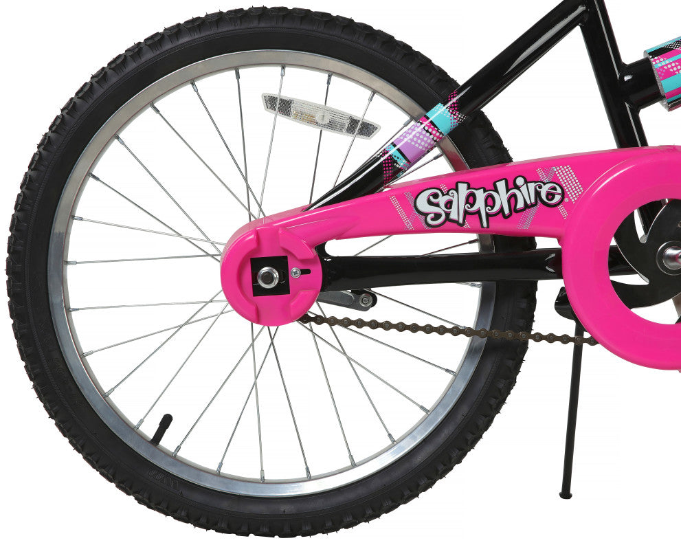 Magna Sapphire 20 Inch Kids Bike - Black