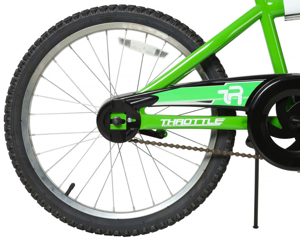 Magna Throttle 20 Inch Kids Bike - Neon Green