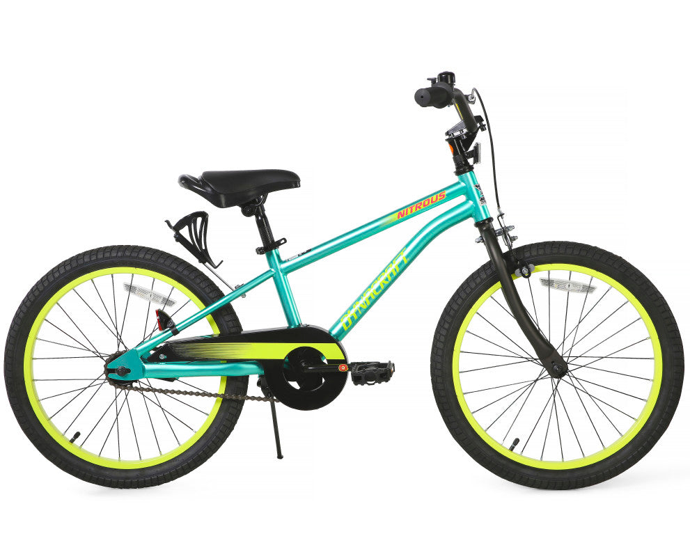 Dynacraft Nitrous 20 Inch Kids Bike - Teal