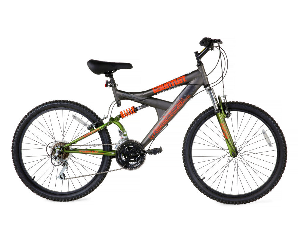 Vertical Gauntlet 24 Inch Kids Bike - Dark Gray – Dynacraft Wheels