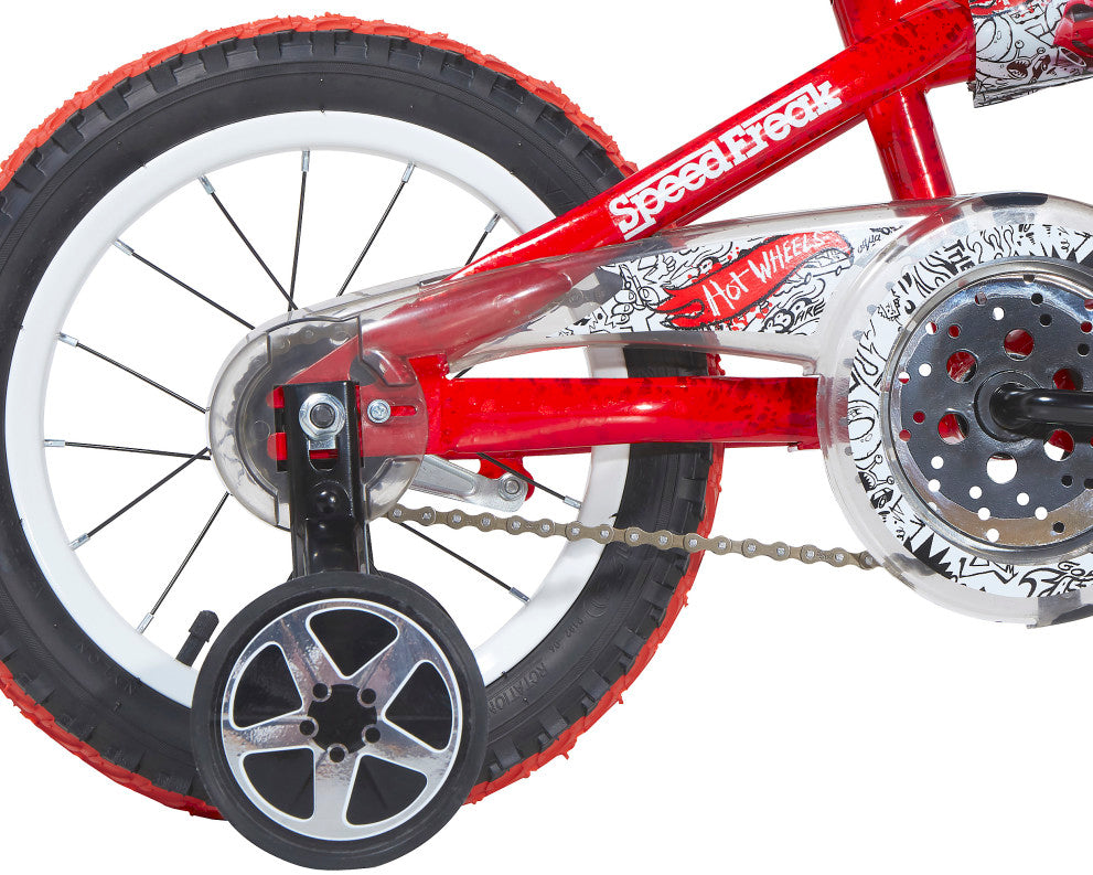 Hot Wheels 14 Inch Kids Bike - Red
