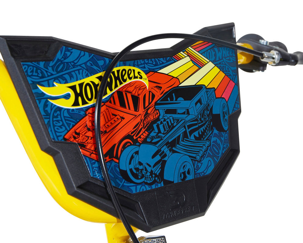 Hot Wheels 18 Inch Kids Bike - Yellow