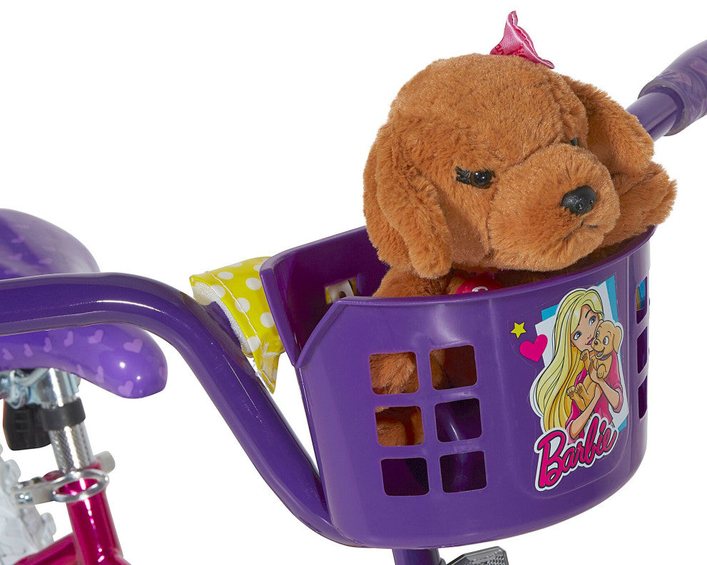 Barbie 16 Inch Kids Bike - Dark Pink