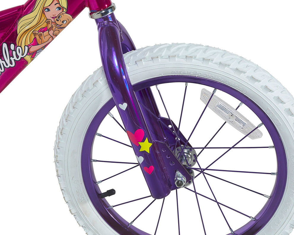 Barbie 16 Inch Kids Bike - Dark Pink
