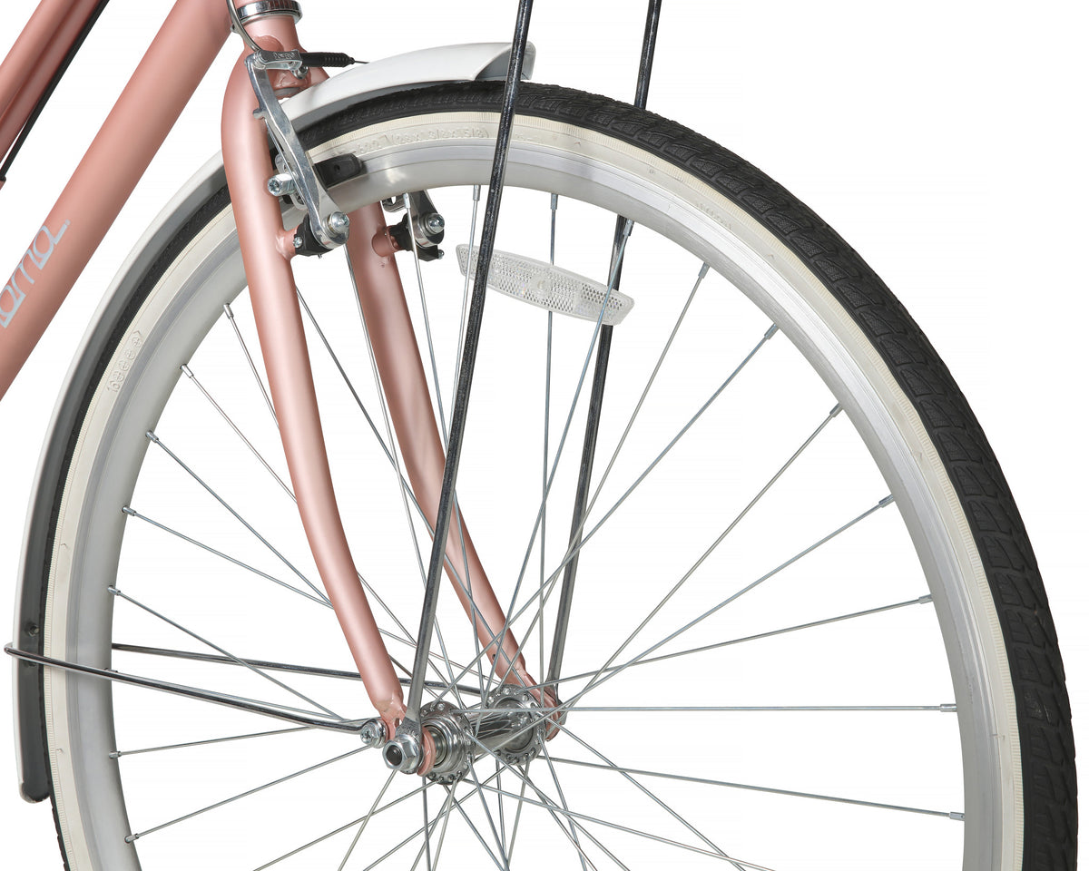 Ladies rose gold online bike