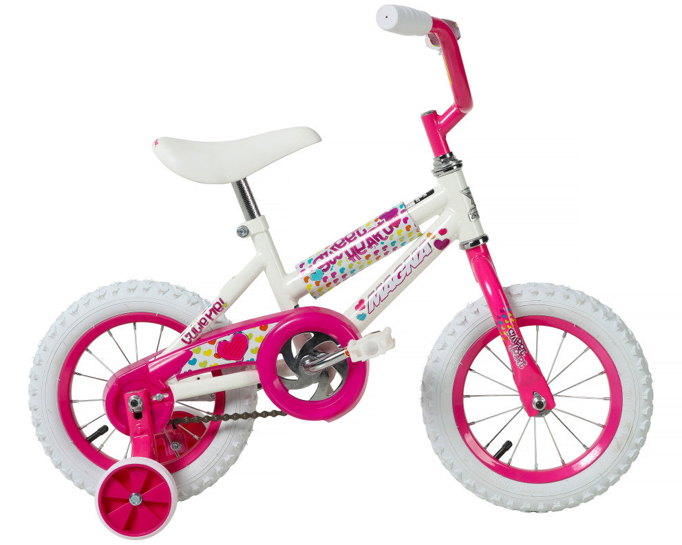 Magna Sweetheart 12 Inch Kids Bike - White