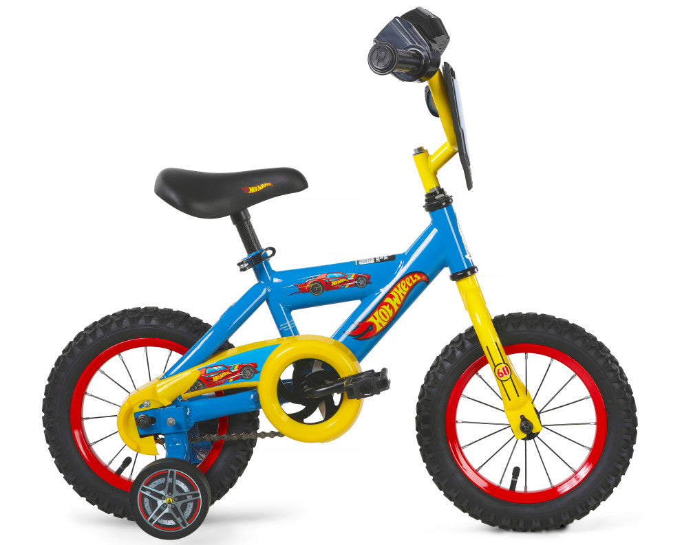 Hot Wheels 12 Inch Kids Bike - Blue