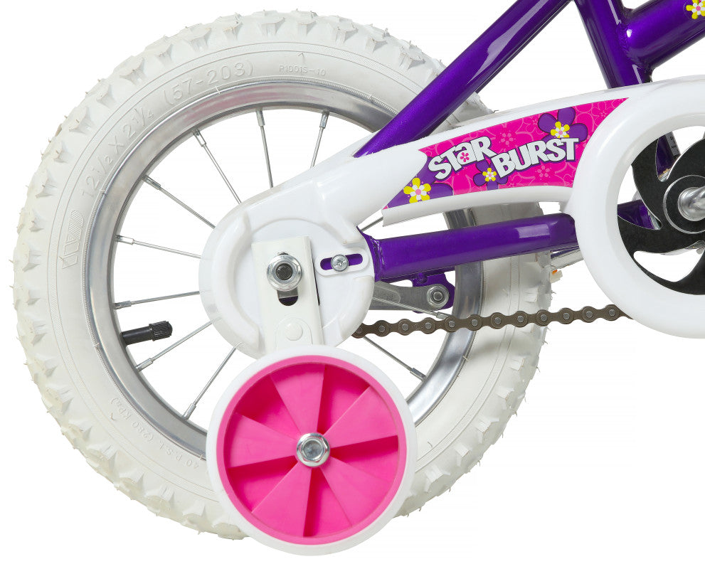 Magna Star Burst 12 Inch Kids Bike - Dark Purple