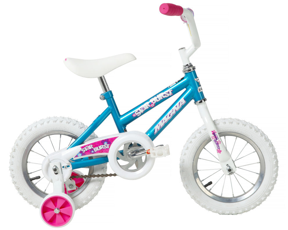 Magna Star Burst 12 Inch Kids Bike - Blue