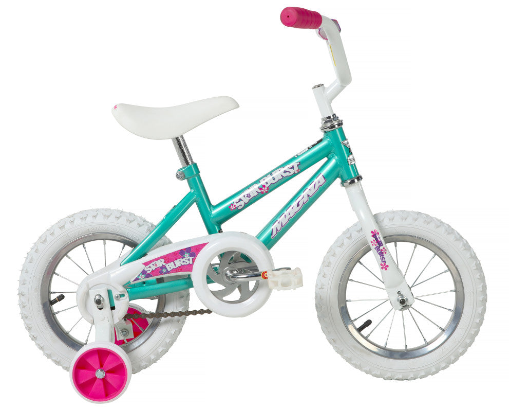 Magna Star Burst 12 Inch Kids Bike - Teal
