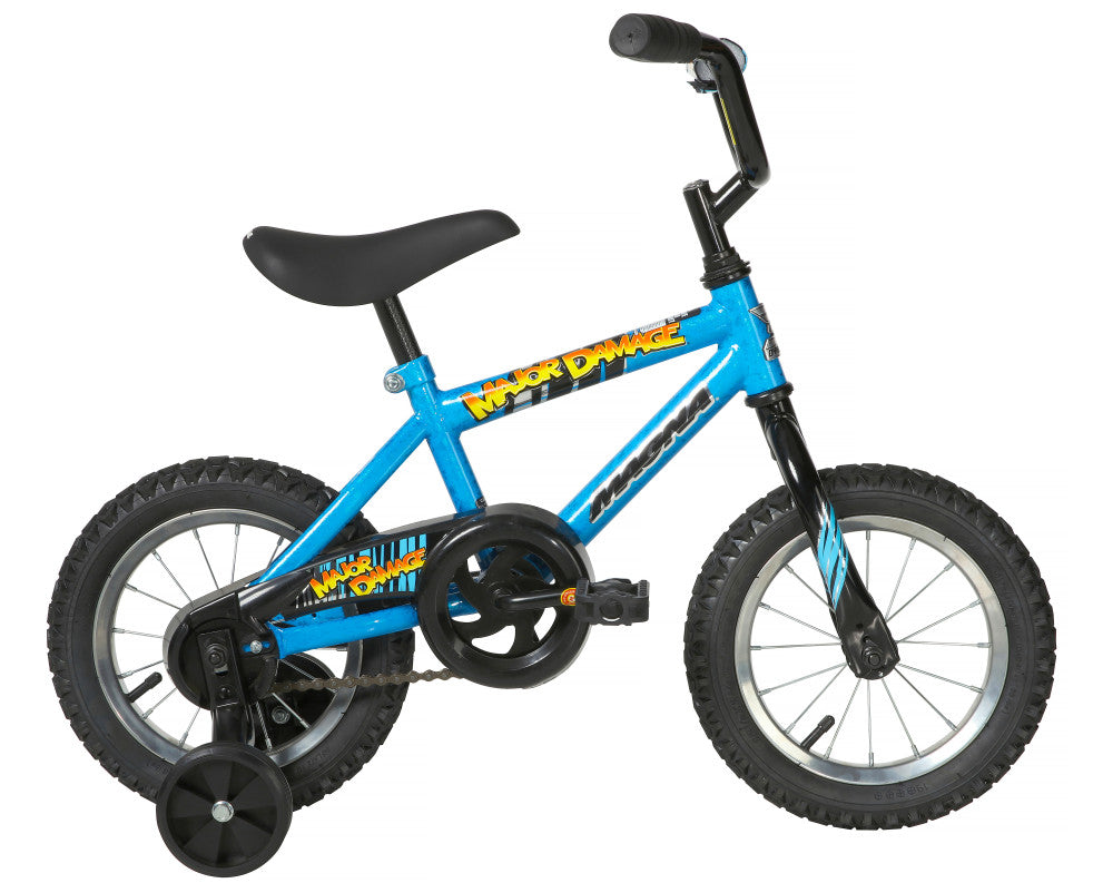 Magna Major Damage 12 Inch Kids Bike - Blue