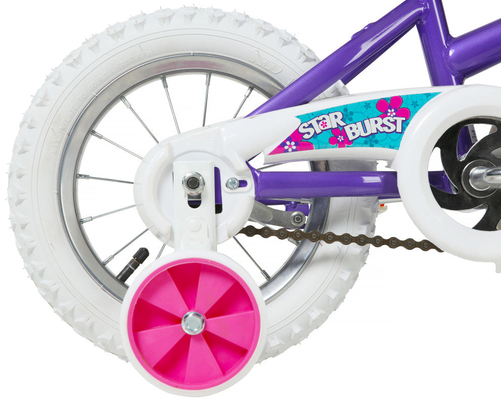 Magna Star Burst 12 Inch Kids Bike - Purple