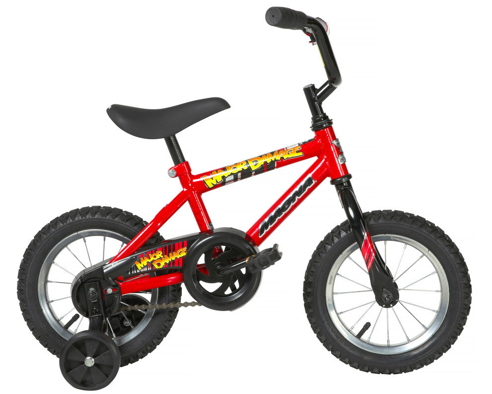 Magna Major Damage 12 Inch Kids Bike - Red