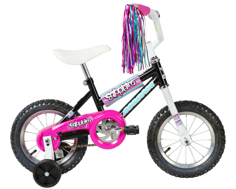 Magna Sapphire 12 Inch Kids Bike - Black